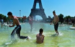 Tombol a hőség Európában