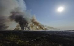 Ismét lángol a hortobágyi puszta