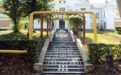 Újabb lépcsőket színeztek ki Marosvásárhelyen