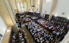 A jövő nemzedékeknek újították fel a Farkas utcai templomot