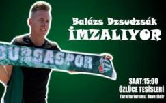 A Bursasporban folytatja pályafutását Dzsudzsák Balázs