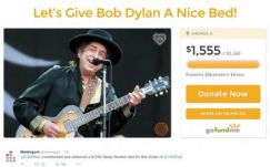 Bob Dylan új ágyat és paplanhuzatot kap közösségi finanszírozásból