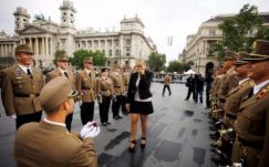 Különleges esemény történt a budapesti katonai tisztavatáson