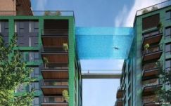 Égi úszómedence fog összekötni két londoni toronyházat