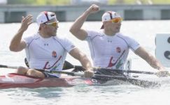 Kajak-kenu vb: öt érem és hét olimpiai kvóta az eddigi magyar termés