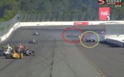 Belehalt sérüléseibe Justin Wilson brit IndyCar-pilóta