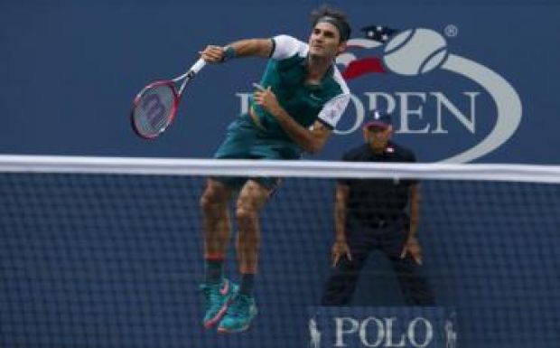 US Open: Roger Federer nem időzött túl sokat a pályán