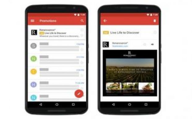 Ezentúl hirdetések lepik el a Gmail applikációt
