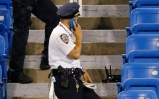 US Open: drón esett a lelátóra, félbeszakadt a meccs
