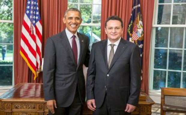 George Maior átadta megbízólevelét Barack Obamának
