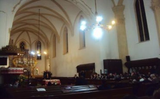 Idén is a Vártemplomban tartotta a tanévnyitót a MOGYE magyar tagozata