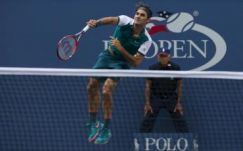 US Open: Roger Federer nem időzött túl sokat a pályán