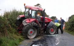 Balesetet okozott a részeg traktorista, majd elment lefeküdni