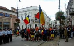 Durvul a zászlóbotrány Sepsiszentgyörgyön