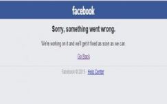 Néhány percre elérhetetlen volt csütörtök este a Facebook
