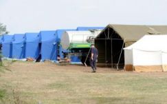 Sátortábort építettek a migránsoknak Temes megyében
