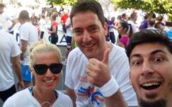 Futott Kovács Péter, ahogy a lába bírta