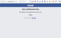 Egy héten belül másodszor omlott össze a Facebook