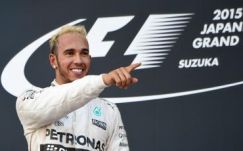 Hamilton nyert Japánban, és beállította Senna rekordját