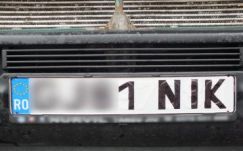 Hamis rendszámmal akart kilépni Magyarországról egy román férfi