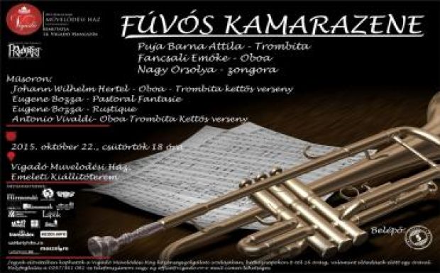 Fúvós kamarazene koncert a kézdivásárhelyi Vigadóban