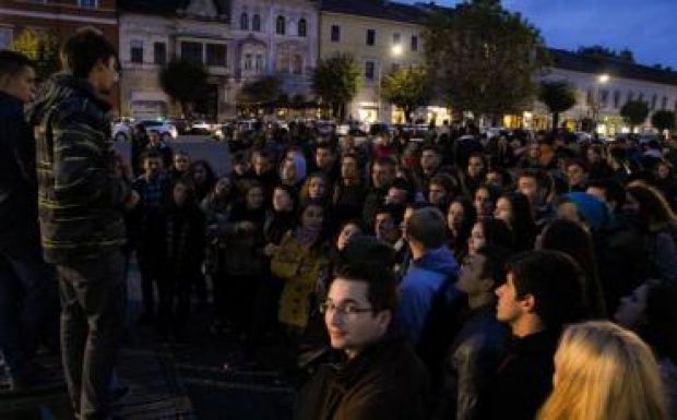 Gólyák szállták meg Kolozsvárt