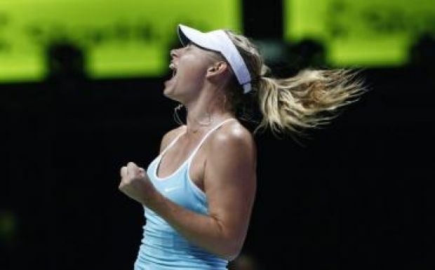 A féléves kényszerpihenőről visszatérő Sarapova legyőzte Halepet