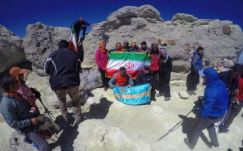 Az iráni Olümposzra mászott fel a Maszol munkatársa