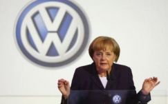 Merkel: a VW-ügy drasztikus volt, de nem okozott nagy kárt