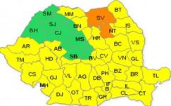Narancssárga riadó: Moldova északi részében hóviharok várhatók