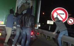 Egy jegesmedvével utaztak a menekültek Angliába