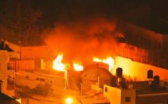 A palesztinok felgyújtották József sírját a ciszjordániai Nábluszban