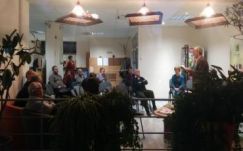 Czegő Zoltán „himnuszíróval” tartottak közönségtalálkozót Csíkszeredában