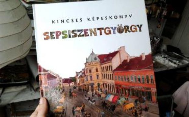 Megjelent a Kincses Képeskönyv Sepsiszentgyörgyöt bemutató kötete