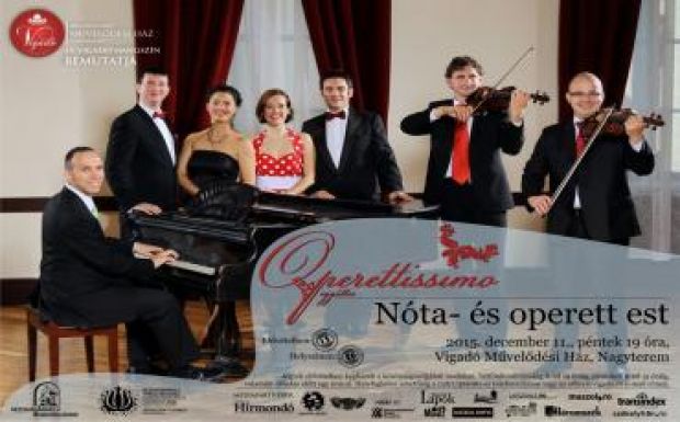 Kolozsvári művészek Operettissimója Kézdivásárhelyen