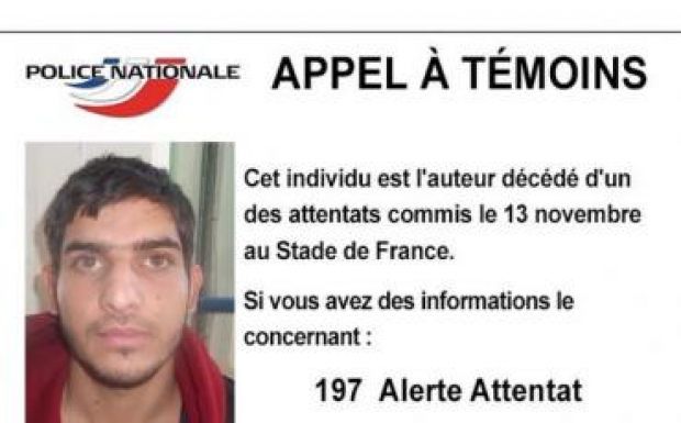 Közzétették a Stade de France-nál felrobbant harmadik merénylő fotóját 