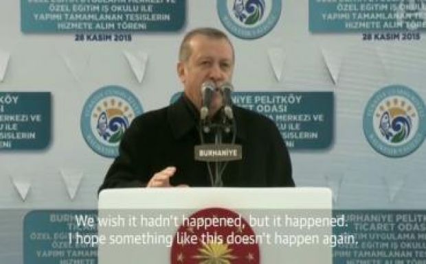 Erdoğan már sajnálja az orosz vadászgép lelövését