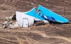Még mindig nem tudni, hogy miért zuhant le az orosz utasszállító