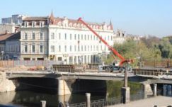 A gyalogosoknak már decemberben megnyílik a Szent László-híd Nagyváradon 