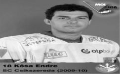 Tragikus körülmények között elhunyt Kósa Endre jégkorongozó