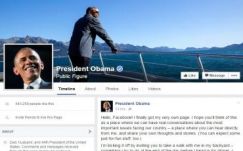Barack Obama személyesen regisztrált a Facebookra
