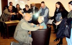 A Székely Színház egykori alapítóját, a 95 éves Szabó Ducit köszöntötték