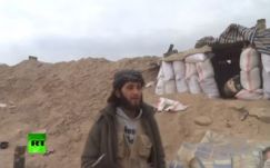 Interjú közben találta el az aknavető a terroristavezért