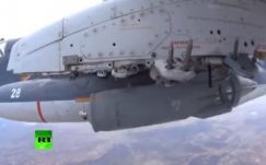 Így dobják le bombáikat az orosz gépek Szíriában     