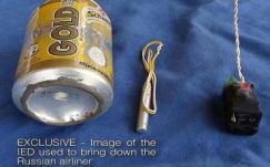 Fotót tett közzé az Iszlám Állam az állítólagos repülőgépbombáról