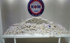 Két tonna szíriai narkószállítmányt fogtak a török határon