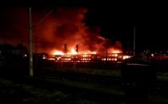 Több vagon is kigyulladt a kolozsvári vasútállomáson