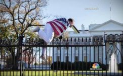 Ismét átmászott egy férfi a Fehér Ház kerítésén