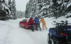 A csendőrséget is be kellett vetni a hó és az árvizek miatt