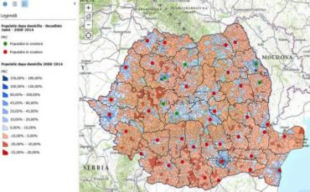 Csökkent a nagy székelyföldi városok lakossága 2008-hoz képest